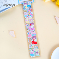 Joytop – Feuille d'autocollants prédécoupés personnalisés pour carnet, journal, agenda – Autocollants décoratifs en gros – Autocollants avec logo
