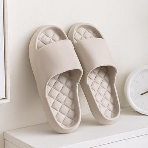 Collection Printemps Femme Prix Bas Tissu Sergé Carré Antidérapant pour Pantoufles avec Semelle Extérieure en EVA pour la Maison et la Salle de Bain - Product Image 5