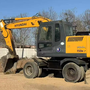 Excavadora de Ruedas Hyundai 150W-7 Usada, Pintura Original, Motor y Caja de Cambios Originales, Modelo 2021, 15 Toneladas, Excelente Estado, Certificación ISO, CE, EPA - Product Image 1