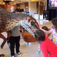 Costume de dinosaure jurassique adulte de marche Offre Spéciale pour le parc d'attractions