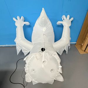 Figurina Decorativa Fantasma Impermeabile e Antipolvere, Design Fantasma Bianco che si Afferma alla Finestra, Gonfiabile per Halloween - Product Image 5