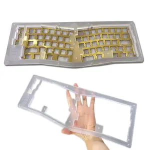 SLS sla打印快速原型塑料机械键盘外壳精密cnc加工铣削铝件