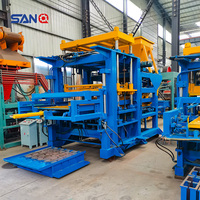 Production de 20000 blocs par jour Machine de fabrication de briques QT10-15 blocs de pavage colorés Machine de fabrication de blocs de béton
