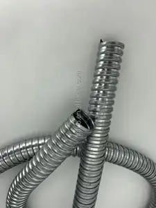 Großhandel Hot Sale Original Factory 25mm 1 "P3 Quadrat Locked Inter locked Galvani zed Steel Flexible Conduit - Product Image 6