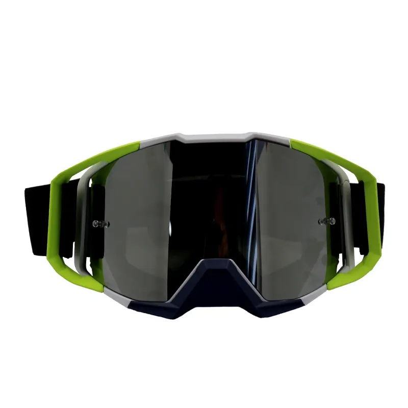 Toptan çok fonksiyonlu Motocross Dirtbike 4-Wheeler MX Lens Offroad kask gözlük özel fabrika spor gözlük
