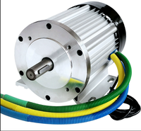 Machine à laver de voiture à courant continu de nettoyage à haute pression 48V4000W équipement de moteur sans balais pistolet de pulvérisation de moteur de pompe modifié