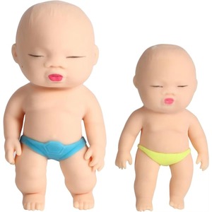 TPR Classic Fun Soft <b>Vent</b> Slow Rebound Baby Squeeze Toy White <b>Black</b> Sand Colors Decompression Toy for Kids Made of Plastic - Product Image 1