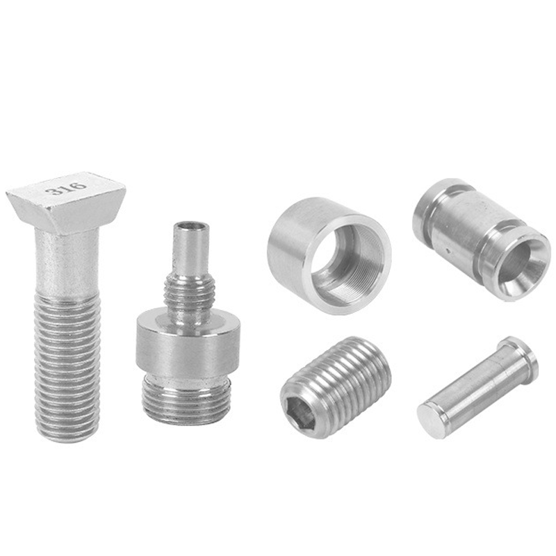 Cnc Вольфрамовая токарная прецизионная токарная обработка компонентов из нержавеющей стали