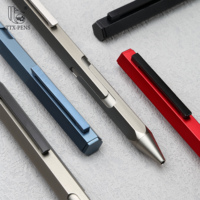 TTX Nouveau Style Métal Mécanique Stylo À Bille Tactique Nouveauté Conception pour 1.0mm Largeur D'écriture