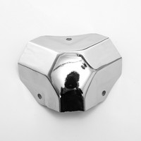 Boîte à outils en aluminium durable la plus vendue, accessoires de quincaillerie de sécurité portables de forme spéciale pour pièces de sacs