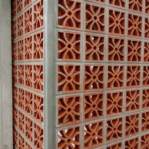 Diseño de Valla de Estilo Chino con Bloques Huecos, Tipos Clásicos de Fachadas de Casas con <span class=keywords><strong>Ladrillo</strong></span> Perforado - Product Image 1