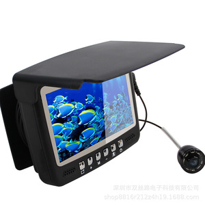 Détecteur de poissons avec enregistrement vidéo et fonction d'alerte de poissons, portée de profondeur de 0,6 m à 30 m pour la pêche en mer et sur glace - Product Image 2