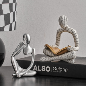 Wowu diseño Original arte pareja figura pequeños adornos, mueble <span class=keywords><strong>de</strong></span> TV, vino, sala <span class=keywords><strong>de</strong></span> estar hogar muebles suaves, Coche - Product Image 3