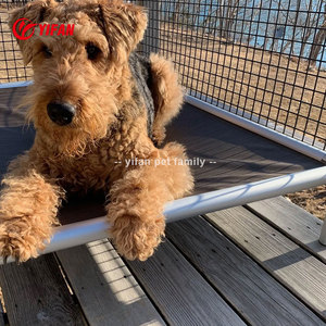 Cama Elevada Portátil para Perros de Aluminio Resistente a la Corrosión, Cama Refrescante para Mascotas, Interior y Exterior, para Perros Grandes, Medianos y Pequeños - Product Image 5