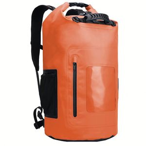 Zaino da Escursionismo Resistente all'Acqua, Personalizzabile, 30L, Impermeabile, per Campeggio e Attività all'Aperto, con Chiusura Roll Top - Product Image 1