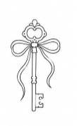Pendentif Breloque Clé Secrète Classique en Acier Inoxydable en Gros, Accessoire de Bijouterie Thème Magique Rétro Minimaliste et Alternatif