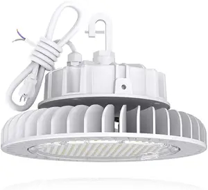 100w 150w 200w Industrial Lamp Canopy Highbay Warehouse Smart UFO High Bay LED Light