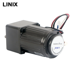 Linix 60Hz 4W 60mm một pha tụ điện Hoạt động <span class=keywords><strong>AC</strong></span> bánh động cơ đảo ngược nhà bếp ướt chất thải suy thoái động cơ điện - Product Image 4