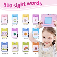510 mots de vue parlant cartes Flash jouets pour tout-petits discours de poche pour les tout-petits, parler apprentissage cartes Flash jouets éducatifs