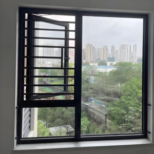 Phong cách Châu Âu nghiêng và biến & ra ngoài cửa sổ với kết thúc hạt gỗ tùy chọn và màn hình côn trùng tích hợp - Product Image 3