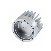 Profils d'extrusion en aluminium personnalisés série 3003 2024, profil LED, dissipateur thermique carré, radiateur moulé, soudage, pliage, anodisation, découpe