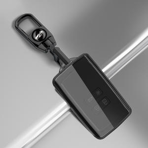 Pour Koleos Kadjar Captur Megane Talisman Espace Clio II <span class=keywords><strong>Zoe</strong></span> Scenic 4 pour Sandero 2007-2016 <span class=keywords><strong>Housse</strong></span> de clé de voiture en TPU par Kunasi - Product Image 3