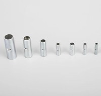 Bornes à sertir doubles d'approvisionnement d'usine pour tubes en cuivre non isolés BN1.25 ~ BN200 connecteurs bout à bout nus avec cosse de câble