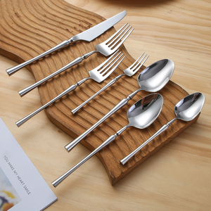 Hot bán Bạc dao và nĩa dao kéo nhà hàng thiết lập dao kéo thép không gỉ và Ngã Ba - Product Image 3