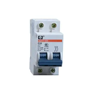 MCB-Spannungsschutz 1-4-Polen miniatur-Schaltungsschalter Din 10 A 16 A 20 A 32 A 63 A