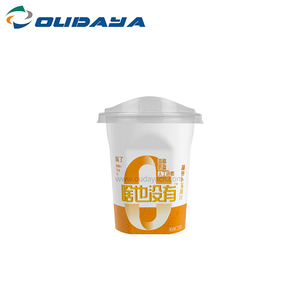 Contenants à café et thé OUDAYA à paroi simple IML 350 ml 22,8 g en PP de qualité alimentaire, diamètre 79 mm, inviolables, sans transfert d'odeurs, personnalisables - Product Image 3