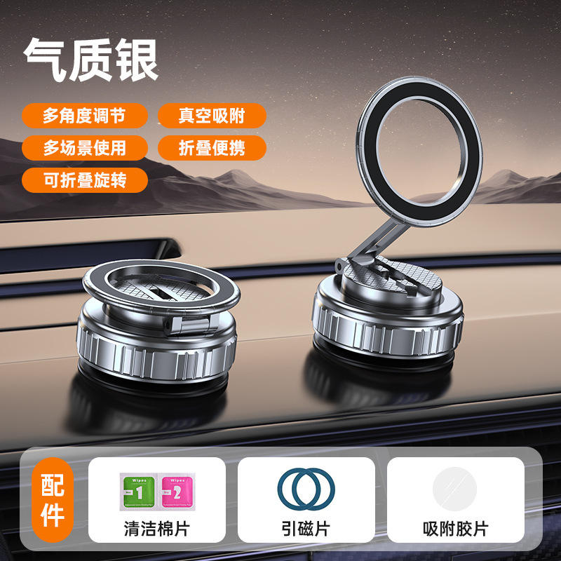 X15 Silver Dual - Axis Pro Model Cool Black 360 Rotation Vacuum