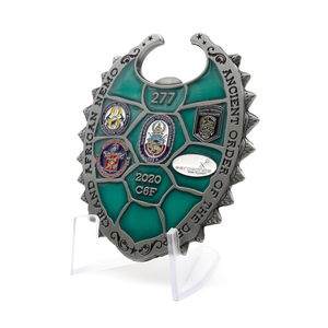 <strong>Coin</strong> Maker Custom Metal Crafts Commemorative Transparent Translucent Enamel Novelty <strong>Challenge</strong> <strong>Coin</strong> - Product Image 3