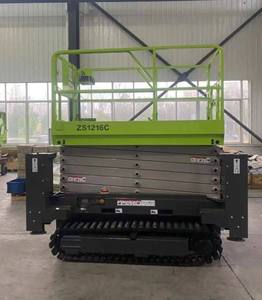 Plateforme élévatrice à ciseaux sur chenilles Zoomlion de 13,8 m, 300 kg, ZS1216C, plateformes élévatrices électriques à vendre - Product Image 1