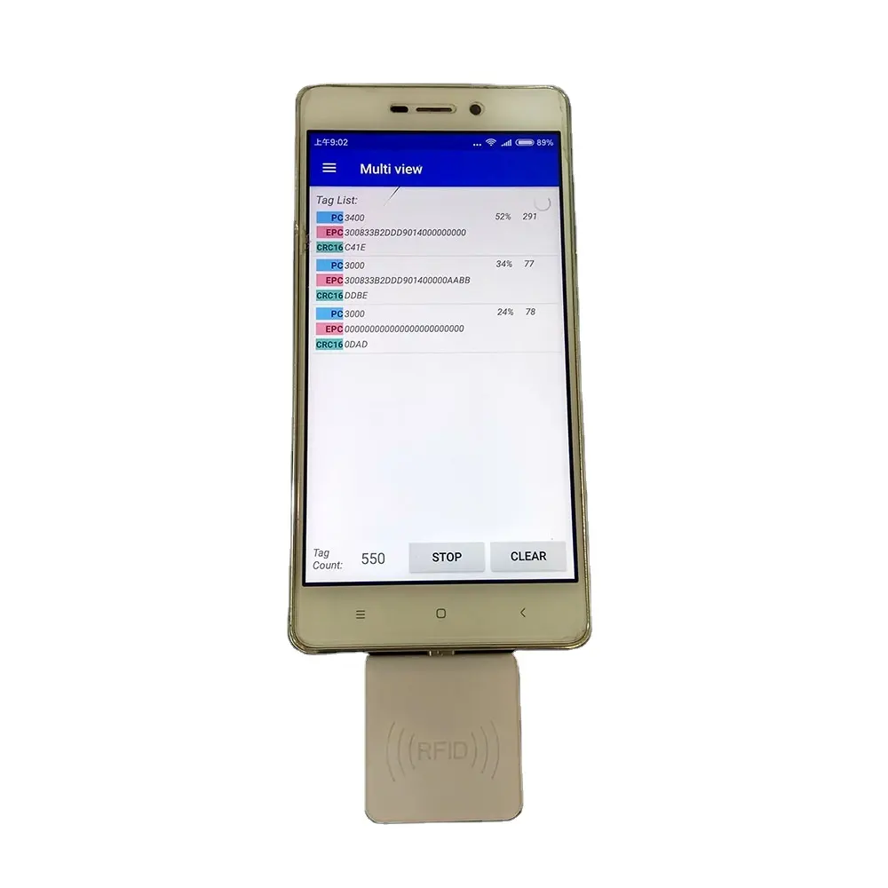 Sunbestrfid YL 930 Мини карманный 840 МГц-960 МГц UHF RFID TYPE-C на базе android с поддержкой OTG uhf мобильный считыватель