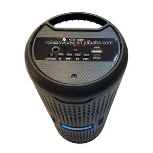 Enceinte KTS KTS-1099, double enceinte portable sans fil de haute qualité de 3 pouces, lumière de couleur <span class=keywords><strong>flash</strong></span>, enceinte de fête en plein air - Product Image 2