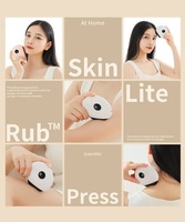 Appareil de massage facial et cervical électrique sans fil portable, outil de lifting du visage, masseur facial électrique chaud Guasha