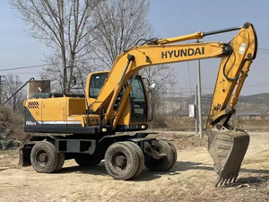 Pelle hydraulique sur chenilles Hyundai 150lc-9 d'occasion 15 tonnes, peinture originale, moteur, boîte de vitesses, pompe, composants du noyau pour rapport fourni - Product Image 3