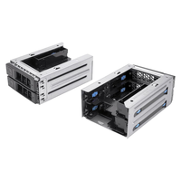 Precision T7920 Upgrade Kit 2x3,5 "oder 2,5" HDD Drive Cage Caddy Fan Backplane hinzufügen