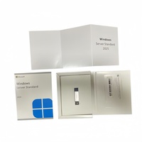 Tarjeta de Clave Estándar para Windows Server 2025 con USB, Paquete Completo, Activación en Línea, Caja USB Física para Win Server 2025 Std