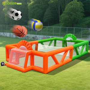 Terrain de football gonflable d'extérieur pour les sports scolaires, parc gonflable facile à installer, activités éducatives - Product Image 3