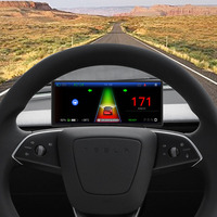 Layar Instrumen Cluster LED Sentuh 6,86 Inci dengan Dukungan CarPlay/Android Auto Wi-Fi dan Amplifier untuk Tesla Model Y Juniper