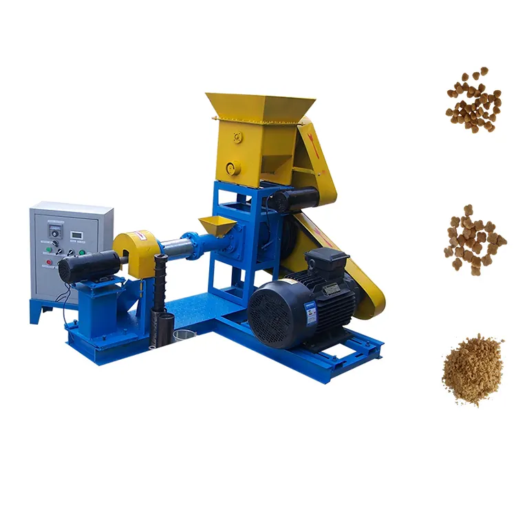 Small DGP50 60-80 kg/h floating feed machine for all kinds fish shrimp