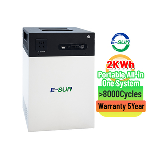 ESun 1kW 2kWh Small All in One Solar Energy Storage System With <b>Battery</b> 500W 1KWH for Home Apartment Power <b>Backup</b> ES-ESS1KWH/ES- - Product Image 2