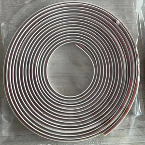 אוניברסלי santed סוג haverstrip קצה לקצץ המכונית גומי רצועה הקדמי פגוש אור פער אור מותאם אישית שירות זמין - Product Image 6