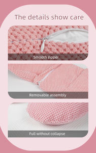 Almohada de Embarazo Multifuncional Personalizada de Fábrica, Almohada de Soporte de Maternidad 4 en 1, Almohada Corporal de Embarazo, Venta al por Mayor B2B OEM/ODM - Product Image 4