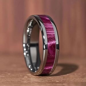 Anillos De Acero Inoxidable 8mm Amethyst High-Grade Male Stainless Steel <b>Ring</b> Titanium Wedding <b>Ring</b> 8mm Stainless Steel <b>Ring</b> - Product Image 1