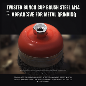 แปรงขัดเหล็กแบบเกลียว M14 สำหรับขัดโลหะ - Product Image 3