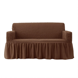 Copridivano Super Morbido ed Elasticizzato per 1/2/3/4 Posti con Gonna, Protezione Completa per Mobili - Product Image 5