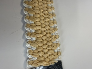 Ribete trenzado de encaje personalizado al por mayor con hilo de rayón/poliéster y purpurina para vestidos y zapatos de moda musulmana - Product Image 3