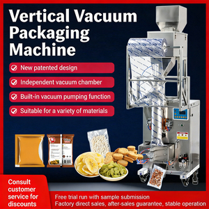 Máquina de envasado al vacío vertical para granos de café, nueces, arroz, granos, semillas, selladora automática - Product Image 4
